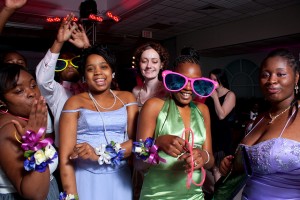 Prom party at Montefiore